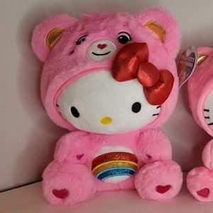 Hello Kitty x Care Bears 10"
